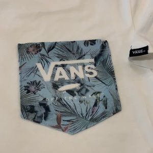 Vans printed pocket short sleeve white t-shirt
